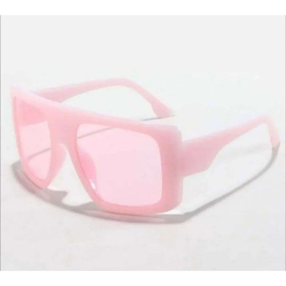 Ladies Pink Oversized Sunglasses